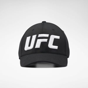 Reebok UFC Logo Baseball Mütze Herren - Schwarz - DE 368-MTU